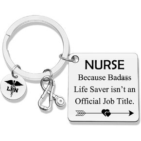 Thank You Key chain for Nurse Women Nurse Appreciation Gifts Nurses Week Day Gift Nurse Graduation Gift for Nurse
