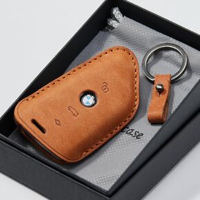 BMW Key Fob Cover for BMW Key Cover - BMW Key Fob Case - BMW Key Case with BMW Key Chain - BMW Accessories X3 - BMW X5 Accessories - BMW X3 Accessories - BMW X1 Key Fob Cover - BMW X6 Accessories