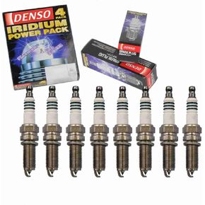 8 pc DENSO Iridium Power Spark Plugs compatible with BMW 750Li xDrive 4.4L V8 2010-2014