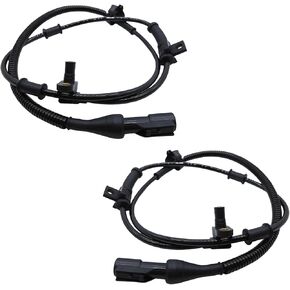 Wheel Speed Sensor ABS Compatible with Excursion F-250 Super Duty F-350 Super Duty F-450 Super Duty F-450 Super Duty F-550 Super Duty F-650 F-750 F-800 BRAB-68 F81Z2C204BA F81Z2C204BB 2-pc