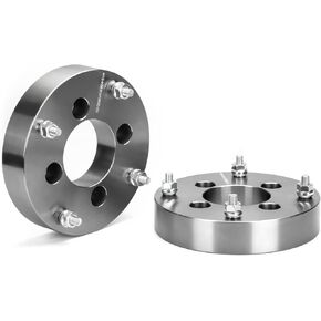 KSP 4x110mm to 4x156mm ATV Wheel Spacers Adapters 1.5 inches with 3/8"-24 Studs 90mm Hub Bore, Compatible with Can-Am Arctic Cat Bombardier and More 4 Lug Wheel,2pcs