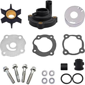 393630 Water Pump Impeller Repair Kit for Evinrude Johnson OMC 20 25 30 35 HP Outboard Model Sierra marine 18-3382