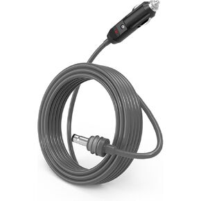 كابل لكابل طاقة Starlink Mini DC ولاعة السجائر، بديل لكابل طاقة السيارة Starlink Mini 12V DC - مقاوم للماء للشاحنات والحافلات والسفن 16.4FT