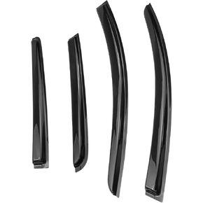 4 Pcs Tape-on Rain Guards Fit for Nissan Note Versa Note 2014-2019, Window Vent Visors, Window Deflectors Rain Guards Shield