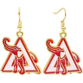 Triangles Delta Elephant Earrings Sorority Sisterhood Gifts Jewelry