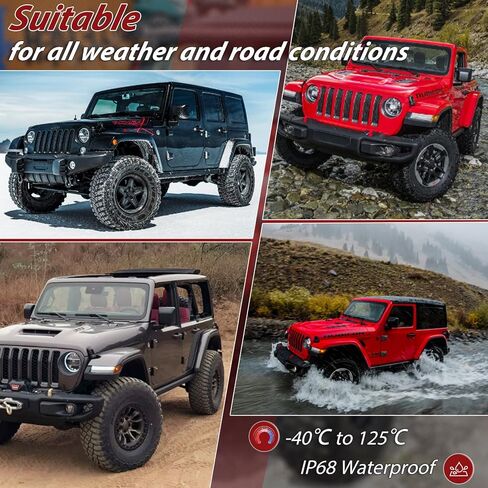 مجموعات تجميع مفصلات 4 أبواب متوافقة مع 2007-2018 Jeep Wrangler JK JKU Unlimited Rubicon Sahara (4 أبواب)، تناسب جيب رانجلر JK من الداخل والخارج، مفصلة باب جيب رانجلر JK 16 قطعة مع 36 مسمارًا in Kuwait