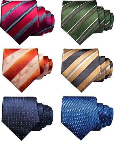 JEMYGINS Mens Tie Casual Business Necktie 6PCS Set in Saudi Arabia