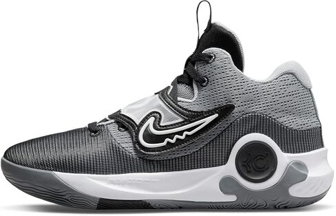 حذاء كرة السلة نايكي KD Trey 5 X للبالغين DD9538-008 (رمادي ذئب/أبيض-CO)، مقاس 8 in Saudi Arabia