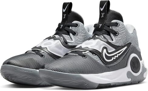 حذاء كرة السلة نايكي KD Trey 5 X للبالغين DD9538-008 (رمادي ذئب/أبيض-CO)، مقاس 8 in Saudi Arabia