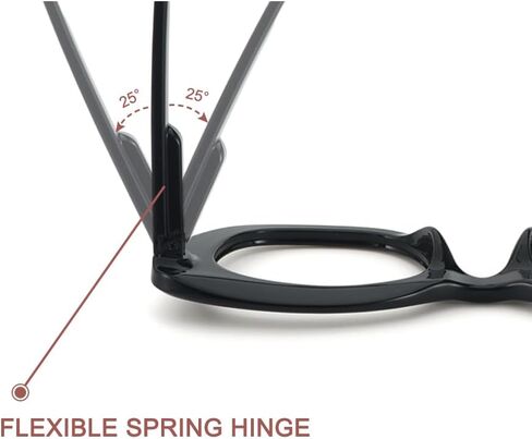 JiSoo Cat Eye Readers for Women Oversized Cat Eye Reading Glasses Designer Cute Cheaters in Kuwait