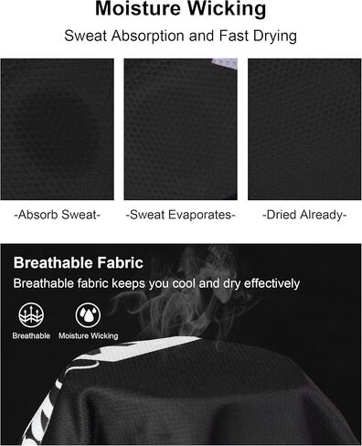 KUTOOK Loose Fit Cycling Jersey Quick Dry MTB Shirts Long Sleeve Top for Men in Saudi Arabia