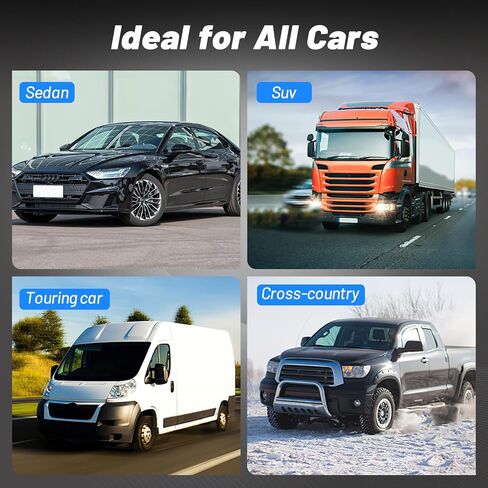 Portable Car Heater, Fast Heating Defrost Defogger Demister Heating/Cooling Fan, 360 °Rotatable Auto Windshield Defroster Plug in Cigarette Lighter for All Car Trucks SUV Jeeps Trailer in Saudi Arabia