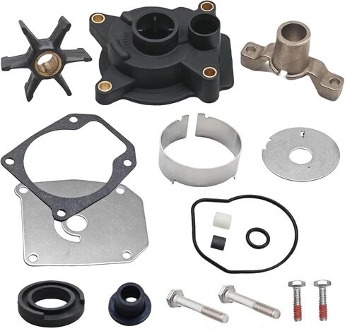 393630 Water Pump Impeller Repair Kit for Evinrude Johnson OMC 20 25 30 35 HP Outboard Model Sierra marine 18-3382 in Kuwait
