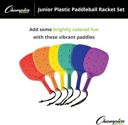 Champion Sports RACSET Racquetball Foam Paddle Set in Kuwait