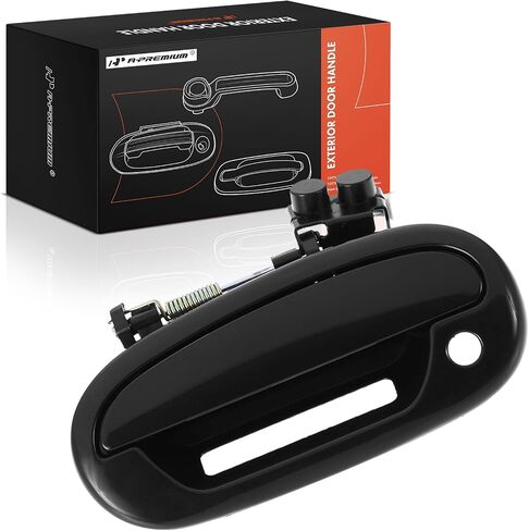 A-Premium Front Left Driver Side Exterior Door Handle Compatible with Ford F-150 F150 1997-2003, F-150 Heritage 2004, Expedition 1997-2002, Smooth Black, Replace# 5L3Z-7822405-AAPTM in Saudi Arabia