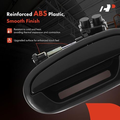 A-Premium Front Left Driver Side Exterior Door Handle Compatible with Ford F-150 F150 1997-2003, F-150 Heritage 2004, Expedition 1997-2002, Smooth Black, Replace# 5L3Z-7822405-AAPTM in Saudi Arabia