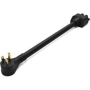 NEMA 14-50 Adapter Compatible with Tesla Gen 2 Portable Charger, Connect Tesla Mobile Charger to NEMA 14-50 240v Outlet at 32 Amp，11.8in