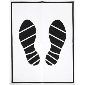 50pcs Disposable Pad Paper Car Foot Pad Automotive Floor Mat Practical Vehicle Foot Pads Floor Pads for Car Premium Car Floor Cover Car Paper Floor Mat Car Carpet Paper Mats