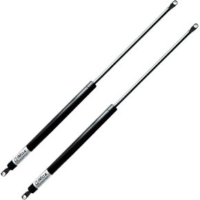Qty (2) QiMox Replaces 654150 280343 Lift-O-Mat 551N 124lb Lift Supports 26.50 Inch RV Camper Awning Shocks Struts