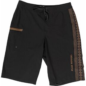 Maui Rippers Very Long 4 Way Stretch Boardshorts 24 Inch Outseam