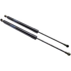 TSUBASA Lift Supports for Mitsubishi Lancer Evolution EVO 7 8 9 (CT9A) 2001-2007 Front Bonnet Hood Modify Carbon Fiber Gas Charged Shock Dampers Spring Struts Bar (2 PCS) (Black Carbon Fiber)