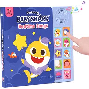 Baby Shark Animal Songs 10 Button Sound Book | Learning & Education Toys | Interactive Books for Toddlers 1-3 | Gifts for Boys & Girls
