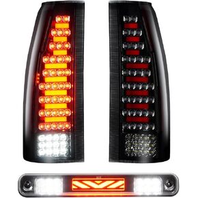 مصباح خلفي LED من Tresound لسيارة Chevy GMC C/K 1500 1988-1999، C1500 C2500 Suburban 92-99، C/K 2500 3500 88-00، Silverado 94-98، Tahoe 95-99، Yukon 92-00، Blazer 92-94 ، إسكاليد 99-00، مصباح خلفي الضوء الخلفي in Kuwait