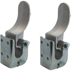 Brumleve Easy Off Tarp Stop Assembled - 3 inch Standard/Plated Steel Bracket (2-Pack)