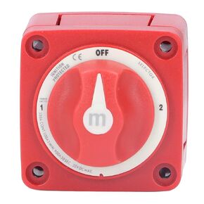 Battery Switch 12v Marine 3 Position, Boat Battery Disconnect Switch 300A Waterproof Battery Switch 3 Position Dual Circuit Power Disconnect Cut Off Isolator for Marine Boat Car Truck Trailer RV