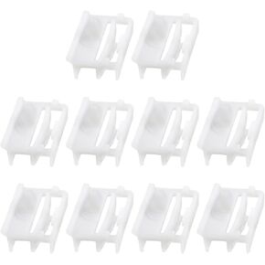 10 قطع من مسامير التنورة التلقائية من Mtsooning، مشابك تثبيت السيارة البلاستيكية البديلة لسيارات BMW E36 E46 51718184574 in Kuwait