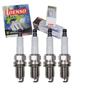 4 pc DENSO Platinum TT Spark Plugs compatible with Chevrolet Sonic 1.8L L4 2013-2017