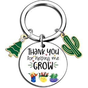 Plant Gifts Plant Keychain Gifts for Plant Lovers Gardener Gifts Cactus Gifts for Women Plant Lover Gifts for Women Retirement Gifts For Teacher