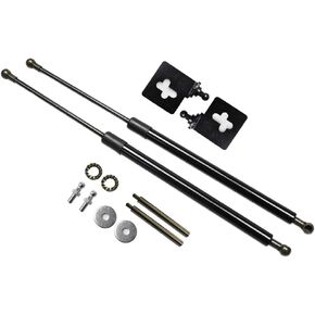 Lift Support Struts for Nissan 240SX S13 1989-1994 Modify Front Hood Bonnet Gas Spring Shocks Damper Carbon Fiber Prop Rods Car Accessories (Pure Black) in Saudi Arabia