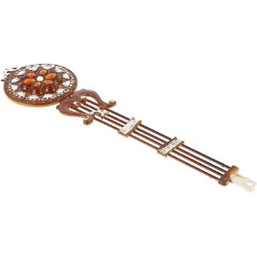 Yardwe Wall Clock Mechanism Part Wall Clock Supply Clock Accessories Wall Clock Pendulum Clock Movement Replacement Wall Clock Replacement Pendulum Quartz Clock Tracing Silver Metal