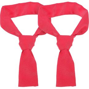 LIFKOME 2pcs Chef Bow Tie Red Bow Ties for Men Mens Bow Tie Men Bow Tie Restaurant Chef Neckerchief Unisex Chef Neckerchief Bread Ties Scarf for Men Cotton Sweat Towel Square Men and Women