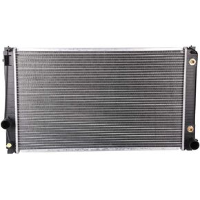 SCITOO Full Aluminum Radiator Replacement for 2006 2007 2008 2009 2010 2011 2012 2013 2014 2015 2016 2017 2018 for Toyota RAV4 2.4L 2.5L 3.5L 2892 Plastic Radiator