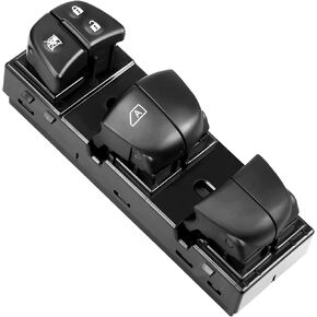 مفتاح نافذة الطاقة الرئيسي لجانب السائق LCWRGS متوافق مع 2011-2017 Nissan Juke، 2013-2018 Nissan Altima Pathfinder Frontier Leaf، 2013-2019 Nissan Sentra، 2014-2019 Nissan Rogue، 25401-3TA5A