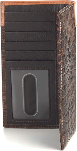 محفظة روديو ثنائية الطي منقوشة بالزهور للرجال من ARIAT - A3552802 in Kuwait