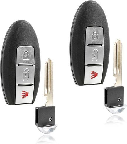 USARemote Keyless Entry Remote Car Smart Key Fob Control 3-Button Replacement for Nissan Infiniti (KBRASTU15, CWTWB1U415, CWTWB1U733, CWTWB1U821, PQTDORM14) in Kuwait