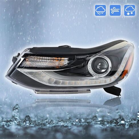 WFLNHB Headlight Assembly Replacement for Chevy Trax w/DRL 2017-2022 Projector Headlight LH Set Driver Side in Saudi Arabia