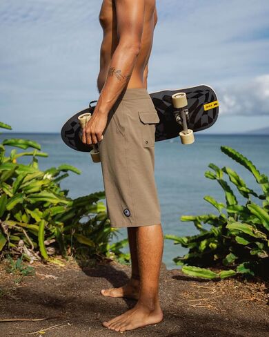 Maui Rippers Very Long 4 Way Stretch Boardshorts 24 Inch Outseam in Kuwait