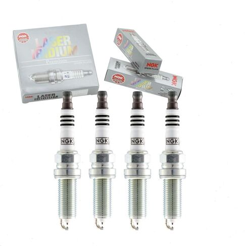 4 pc NGK Laser Iridium Spark Plugs compatible with Toyota Corolla 1.8L L4 2015-2019 in Saudi Arabia