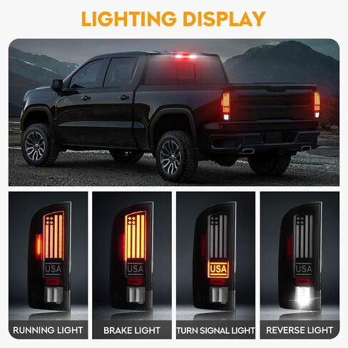 ضوء خلفي LED + مجموعة إضاءة الفرامل الثالثة مناسبة لدودج رام 1500 2002-2006، لدودج رام 2500 3500 2003-2006، المصابيح الخلفية وإضاءة إيقاف التثبيت العالية، عدسات دخان 3 قطع in Kuwait