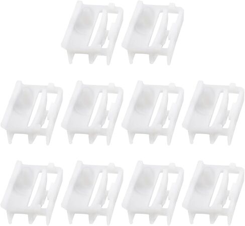 10 قطع من مسامير التنورة التلقائية من Mtsooning، مشابك تثبيت السيارة البلاستيكية البديلة لسيارات BMW E36 E46 51718184574 in Kuwait