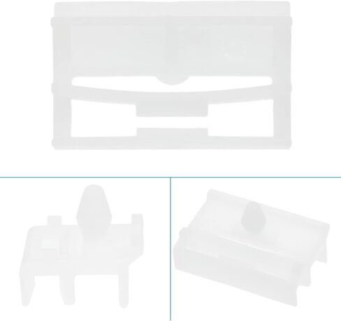 10 قطع من مسامير التنورة التلقائية من Mtsooning، مشابك تثبيت السيارة البلاستيكية البديلة لسيارات BMW E36 E46 51718184574 in Kuwait