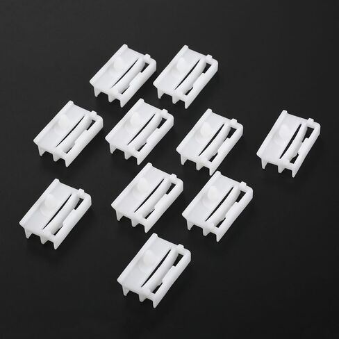 10 قطع من مسامير التنورة التلقائية من Mtsooning، مشابك تثبيت السيارة البلاستيكية البديلة لسيارات BMW E36 E46 51718184574 in Kuwait