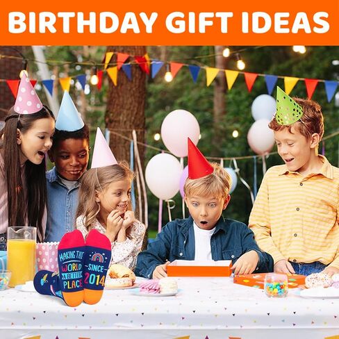 HAPPYPOP 12th Birthday Gifts Ideas Socks - 2012 Birthday Gifts for Tween Boys Girls Age 12, Presents for 12 Year Old Kids, 12 Year Old Gifts in Saudi Arabia