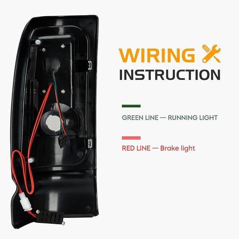 ضوء خلفي LED + طقم ضوء الفرامل الثالث مناسب لدودج رام 1500 1994-2001، لدودج رام 2500 3500 1994-2002، المصابيح الخلفية وضوء إيقاف التثبيت العالي، 3 قطع، عدسات دخان in Kuwait