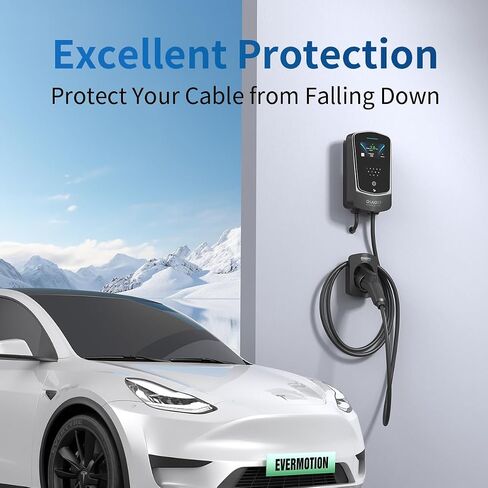 حامل شاحن الكل في واحد لـ Tesla - حامل كابل مثبت على الحائط لمحطات شحن Tesla، هدية منظم الكابلات للمرآب in Kuwait