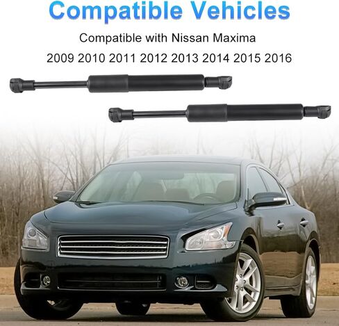 يدعم رفع صندوق الباب الخلفي دعامات الصدمات المتوافقة مع Nissan Maxima 2009 2010 2011 2012 2013 2014 2015 2016 لاستبدال 6479 PM3280 SG425025 84430-ZE50A 84430-7Y000 84430-ZK80A in Kuwait